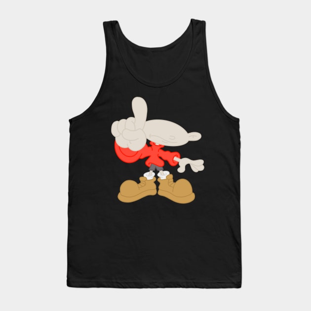 Number 1 Tank Top by VinylPatch